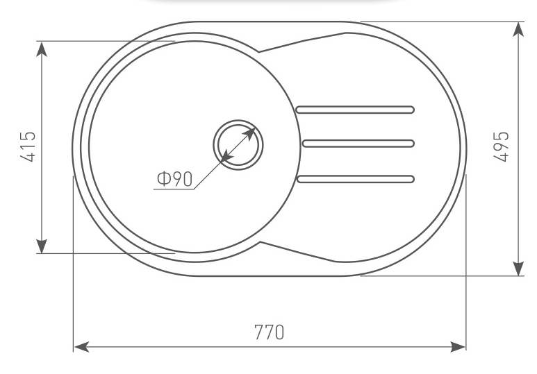 Zigmund & Shtain KREIS OV 770 D ИНД.ВАНИЛЬ