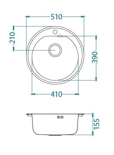 Alveus FORM 30 SAT-90 FI 510X185 (1116756)
