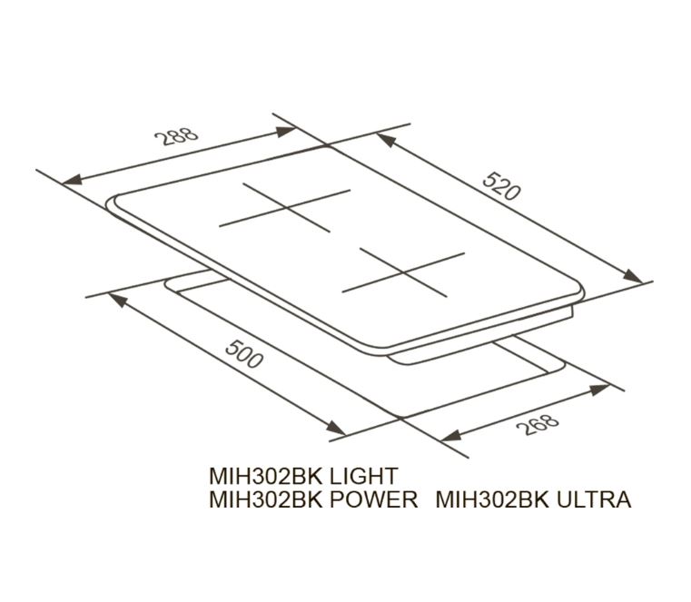 Meferi MIH302BK POWER