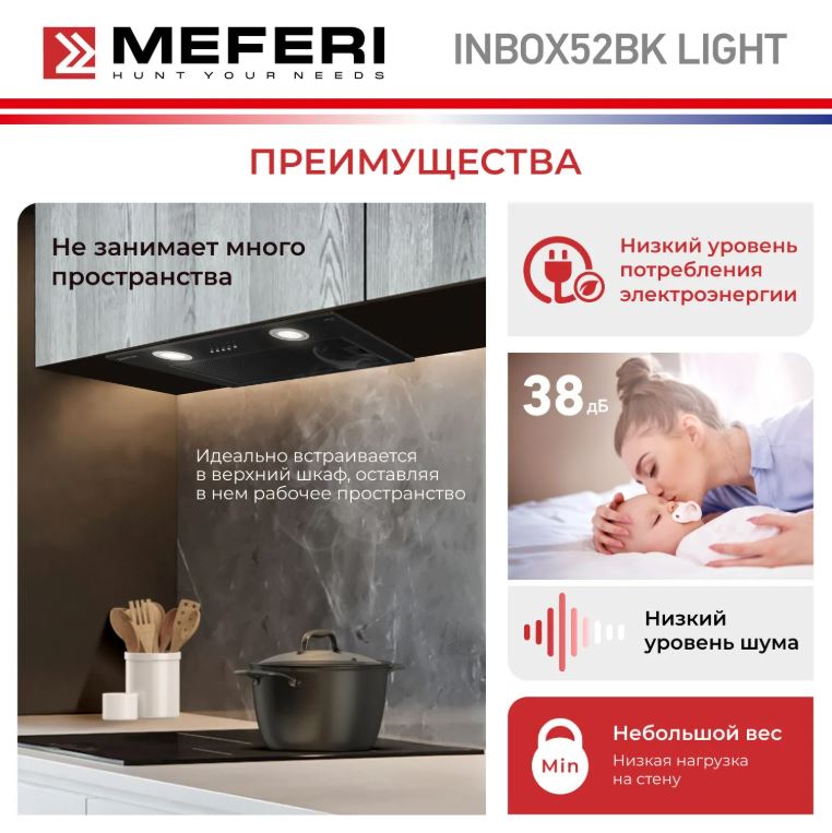 Meferi INBOX52BK LIGHT