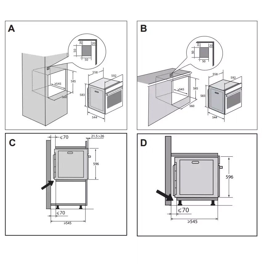 De Dietrich DOP4546HT