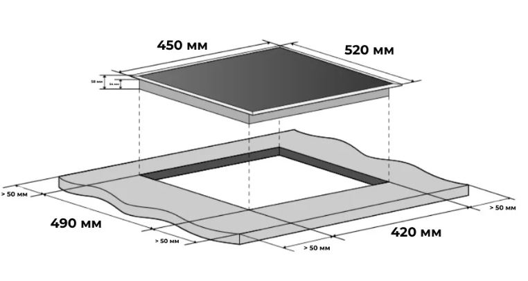 Meferi MEH453BK LIGHT