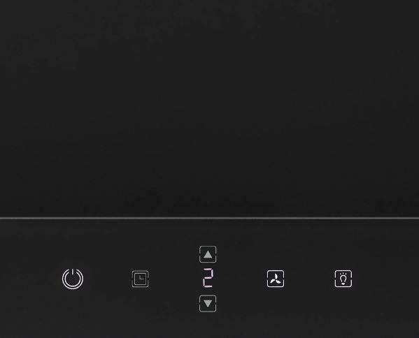 Krona ONYX 600 GLASS BLACK S