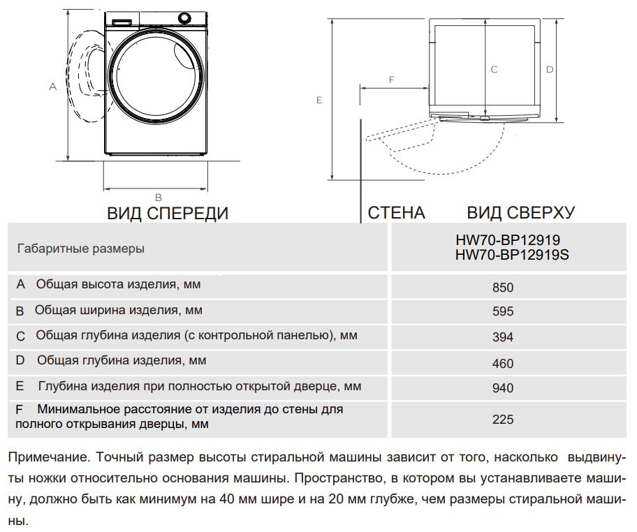 Haier HW70-BP12919