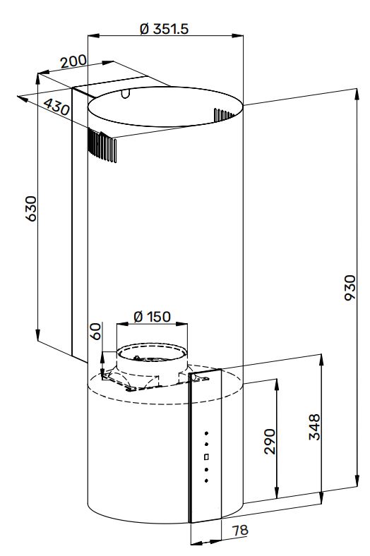 Kuppersberg WL-MOTUBA 35 B