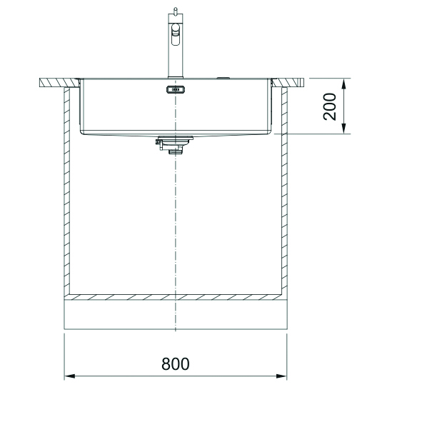 Franke BXM 210/110-68 Premium F-INOX антрацит вентиль-автомат (127.0676.885)