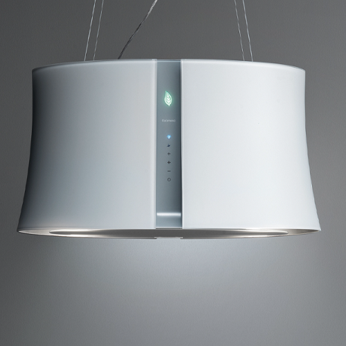 Falmec ZEPHIRO E.ION IS GLASS WHITE