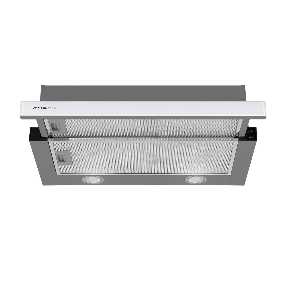 MAUNFELD VSF 60 Grey Glass белый