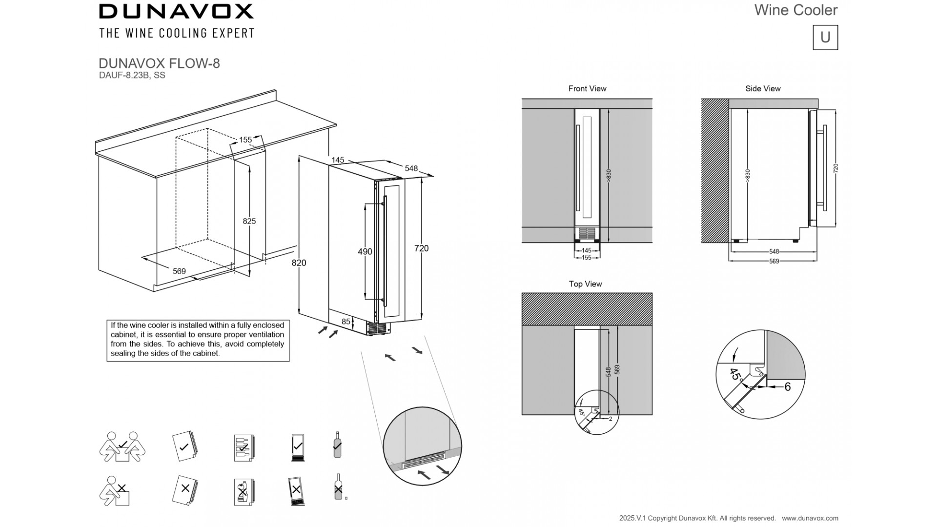 DUNAVOX DAUF-8.23SS
