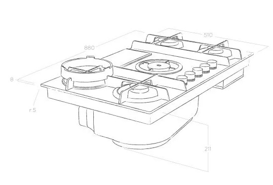 Elica NIKOLATESLA FLAME EVO GR/A/88