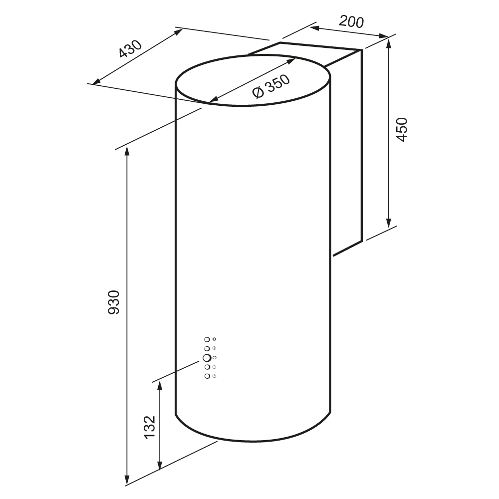 Krona TINA 350 WHITE 3P