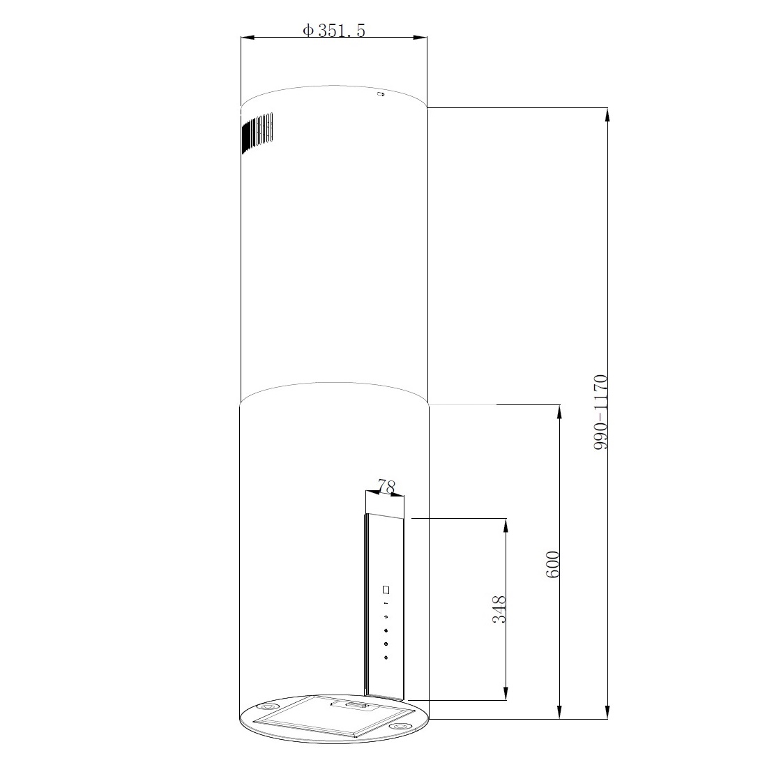Korting KHA 35808 DN Cylinder