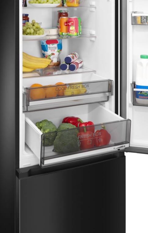 Meferi MFR185BK TOTAL NO FROST COMBI ULTRA