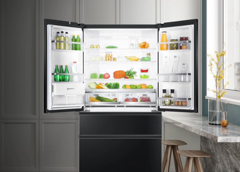 Haier HB25FSNAAARU black inox