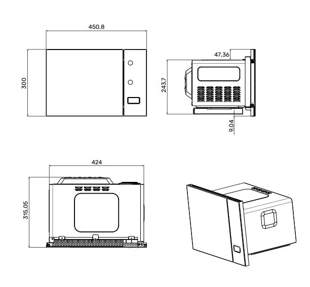 Monsher MMH 1015 Noir