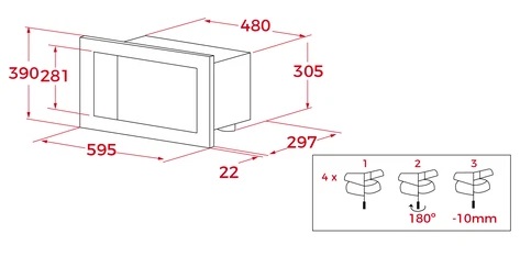 TEKA ML 8210 BIS WHITE MARBLE