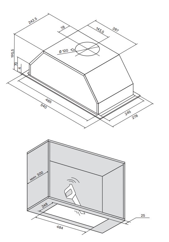 Kuppersberg INTOUCH 60 BG
