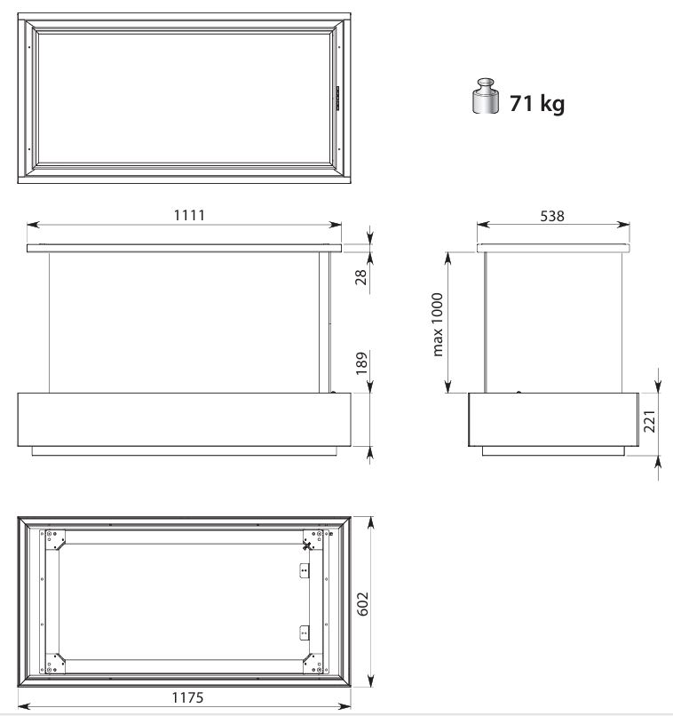 Falmec LEVANTE 120 WHITE