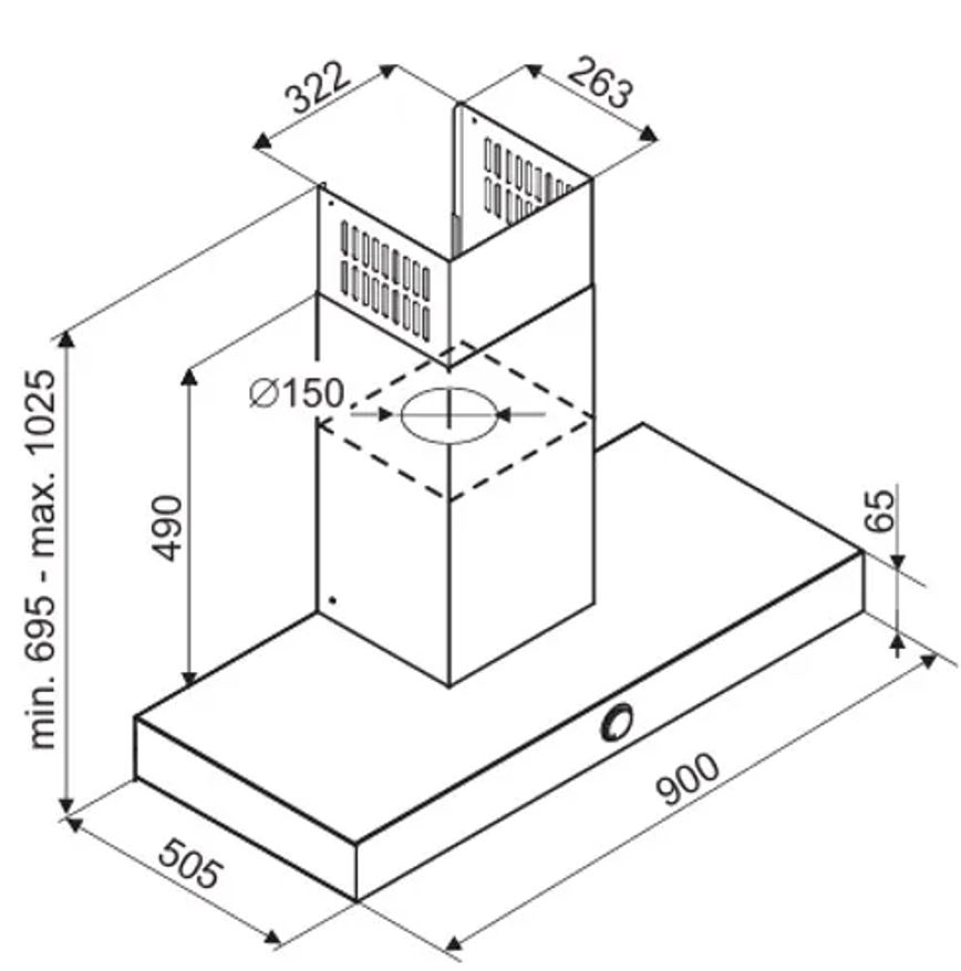 De Dietrich DHB4974B
