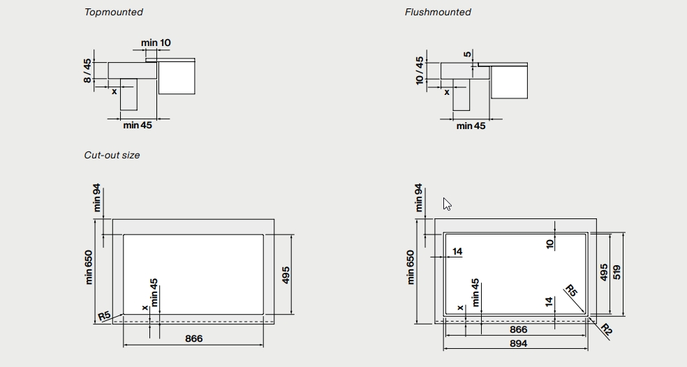 Falmec Brera 90 Vetro Nero