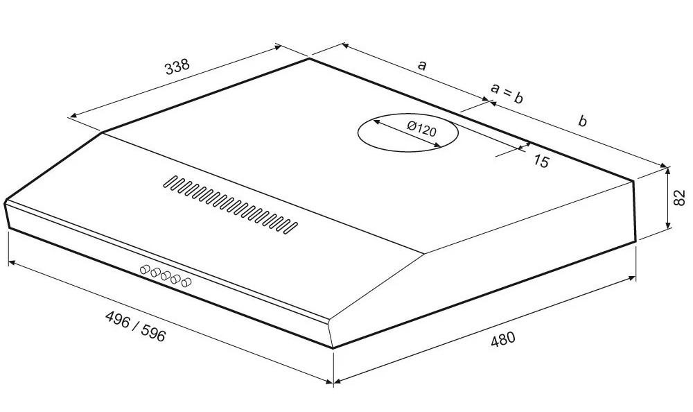 Krona ERMINA 600 black PB