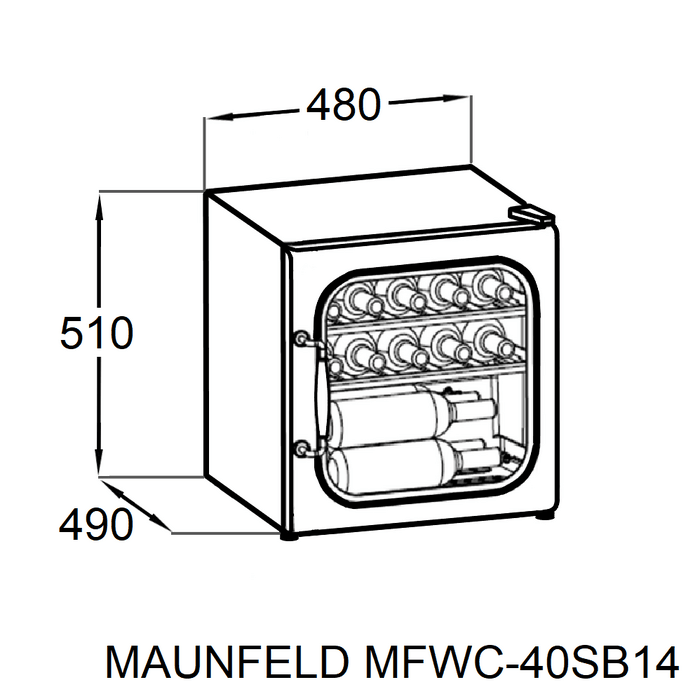MAUNFELD MFWC-40SCH14