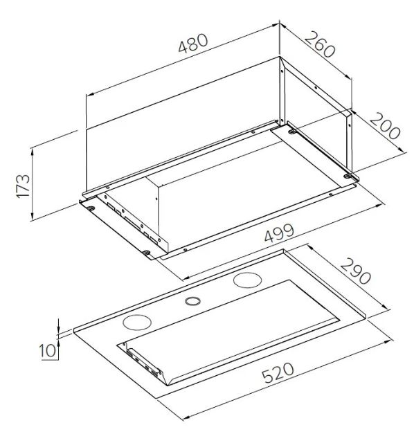 Meferi INBOX52WH PUSH COMFORT
