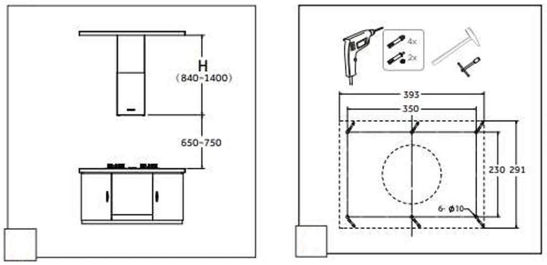 Meferi ROOMBOX40BK ISLA COMFORT