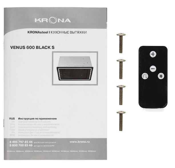 Krona VENUS 600 BLACK S
