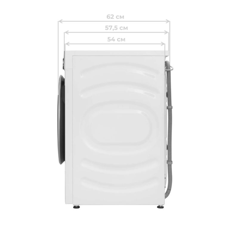 Meferi MFWD1071216WH COMFORT PLUS black door