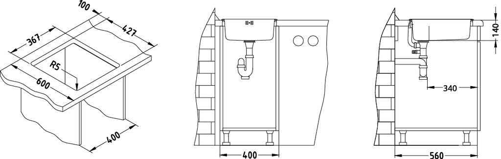 Alveus BASIC 10 NAT-90 380X440 (1082195)