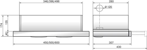 Elikor Интегра 45П-400-В2Л (черн/черн)