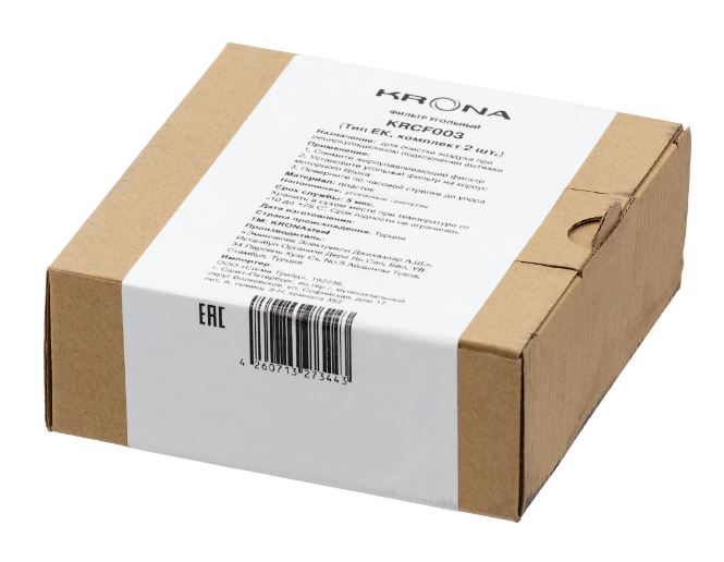 Krona фильтр EK (комплект 2 шт.)