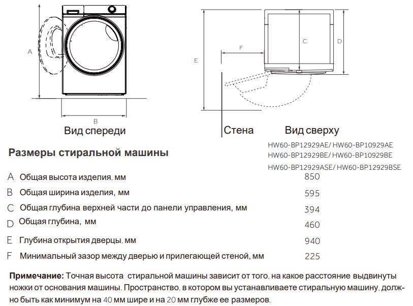 Haier HW60-BP12929AE