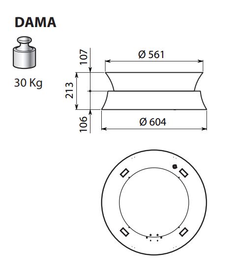 Falmec DAMA IS 60 White