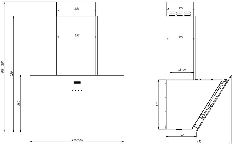 Franke LENS 50 WH (330.0712.213)