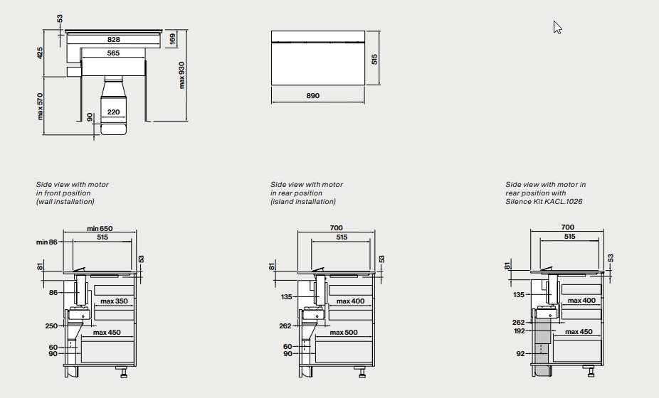 Falmec Brera 90 Vetro Nero