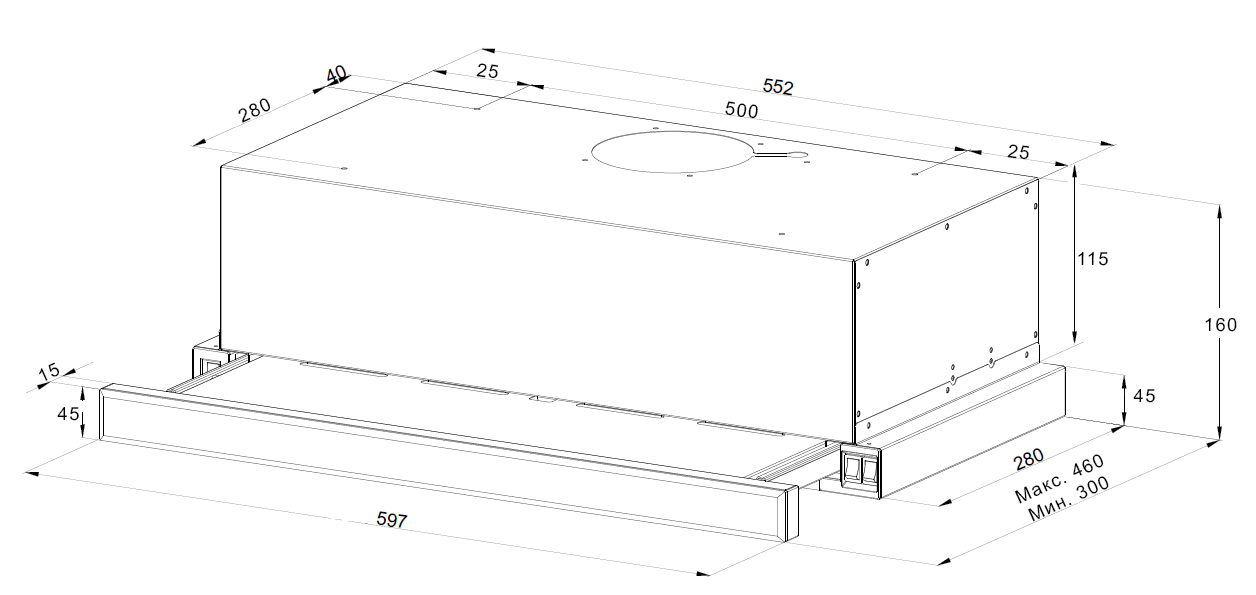 Monsher Laura 60 Acier