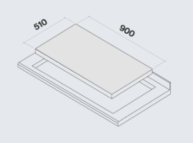 Falmec PIANO INDUZIONE 90x51