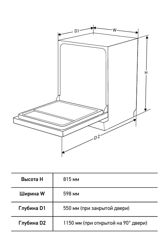 Meferi MDW6073 COMFORT