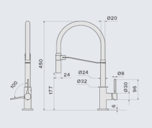 Falmec TREVI PRO MATT BLACK (MTRP.00#MBF)