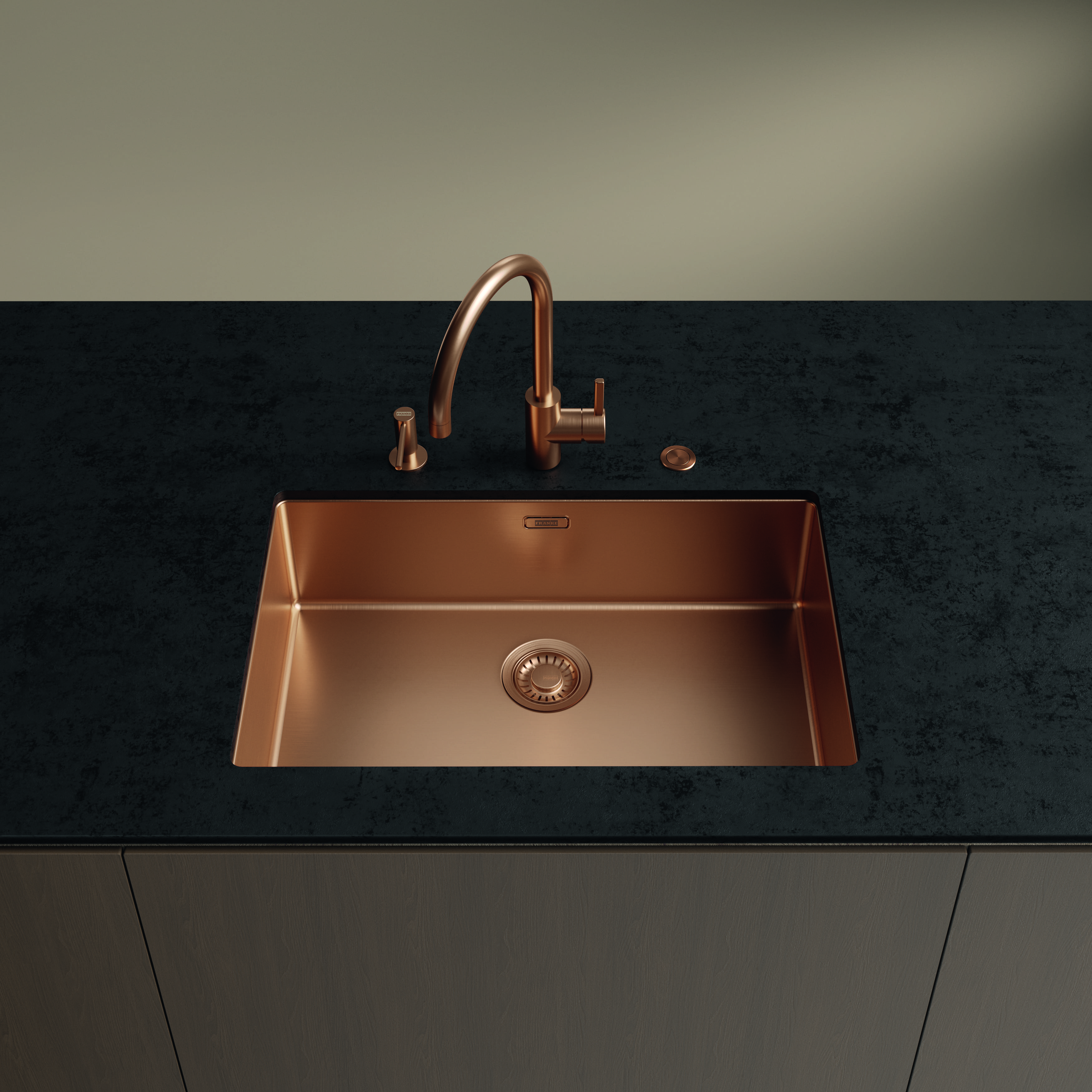 Franke BXM 210/110-68 F-INOX медь вентиль-автомат (127.0662.644)