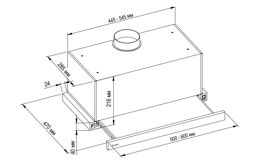 Evelux Tel 50 WG