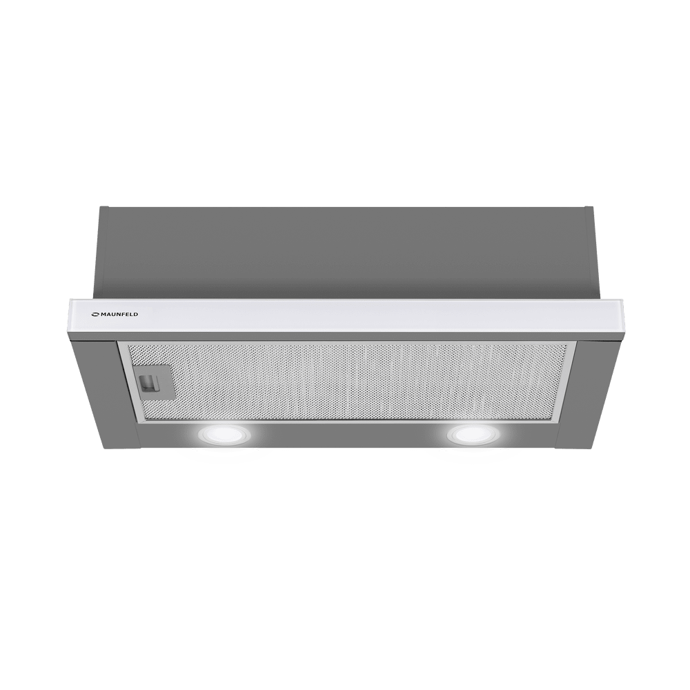MAUNFELD VSF 60 Grey Glass белый