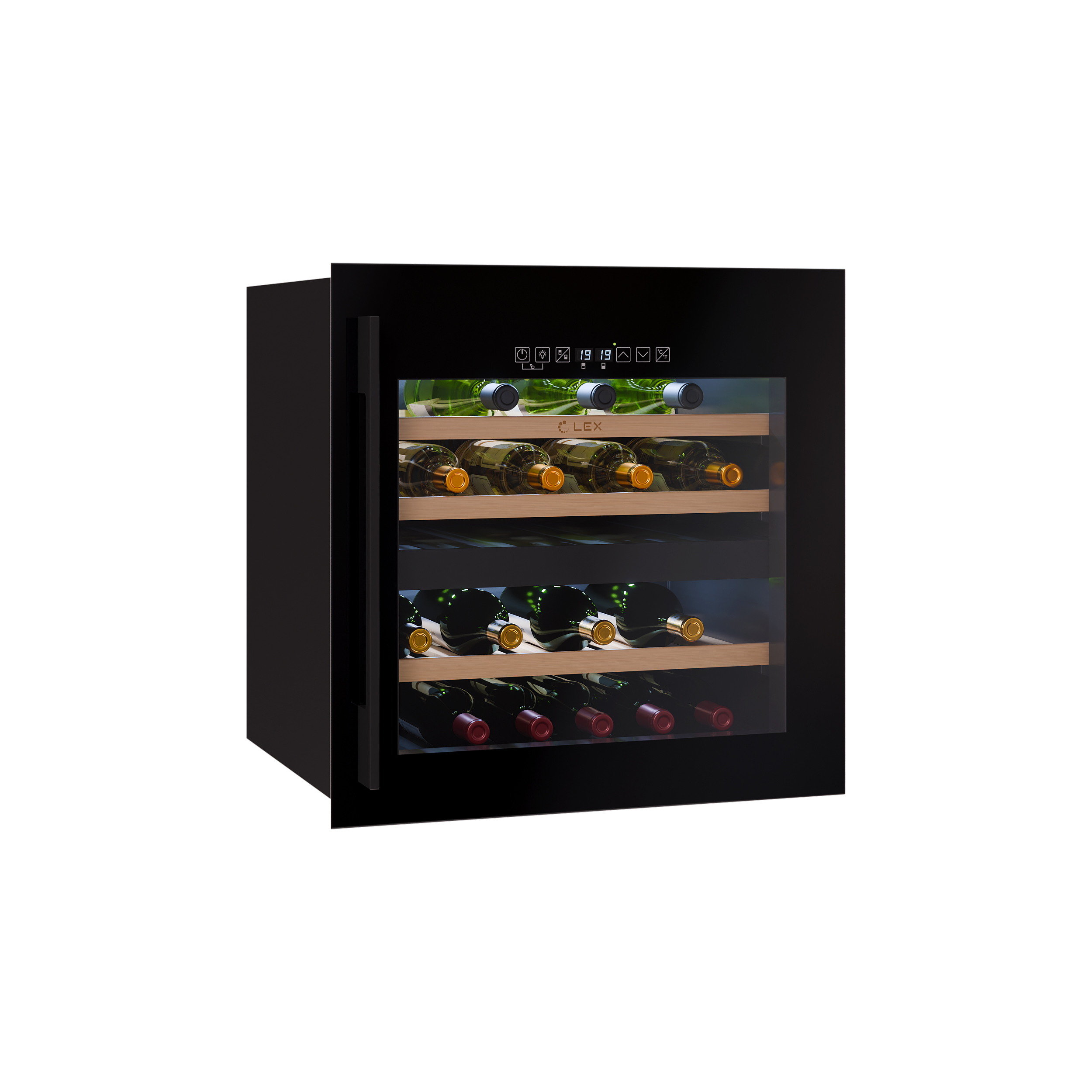Lex LWD6036BL dual zone S