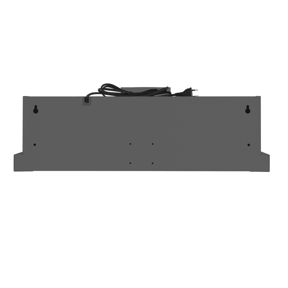 MAUNFELD VSF 60 Grey Glass белый