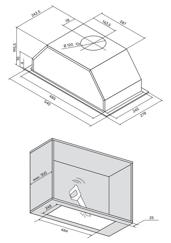 Kuppersberg INTOUCH 60 WG