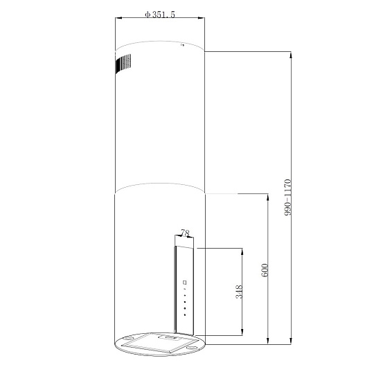Korting KHA 35808 DX Cylinder