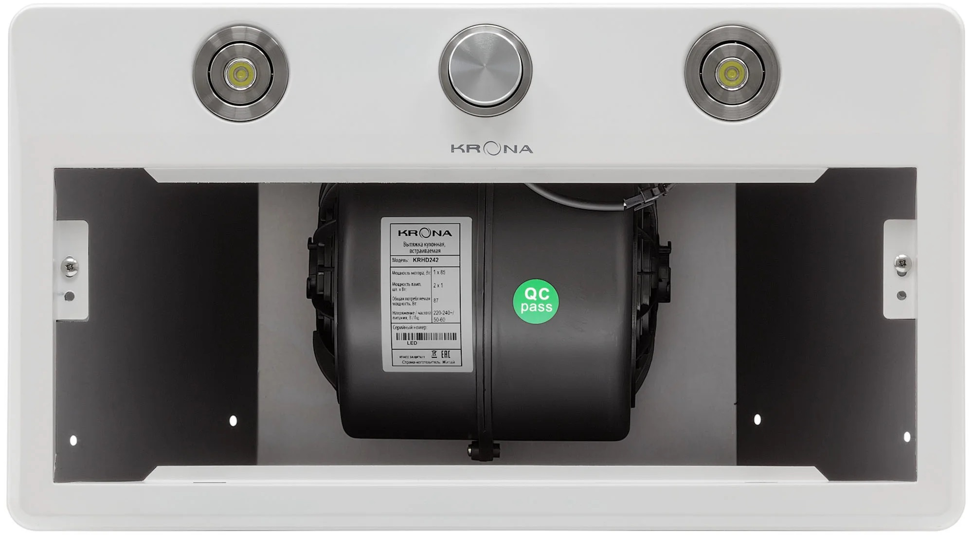 Krona SVEN 600 white one knob