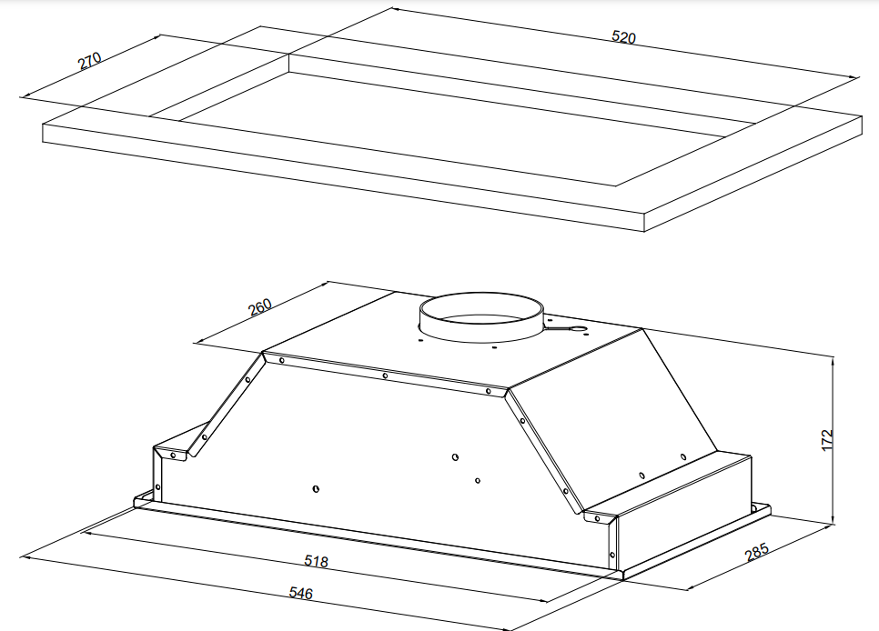 Monsher ANGERS 60 Blanc